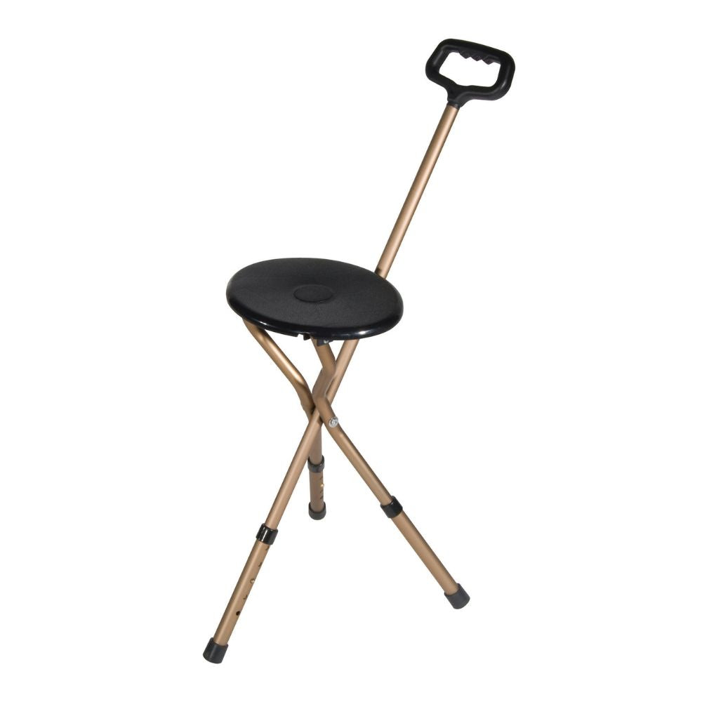 Lightweight Folding Cane With Seat