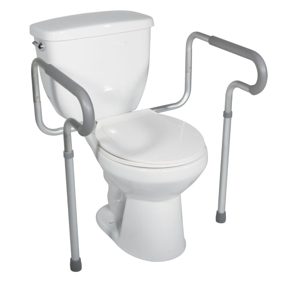 Lightweight Toilet Safety Frame With Armrests