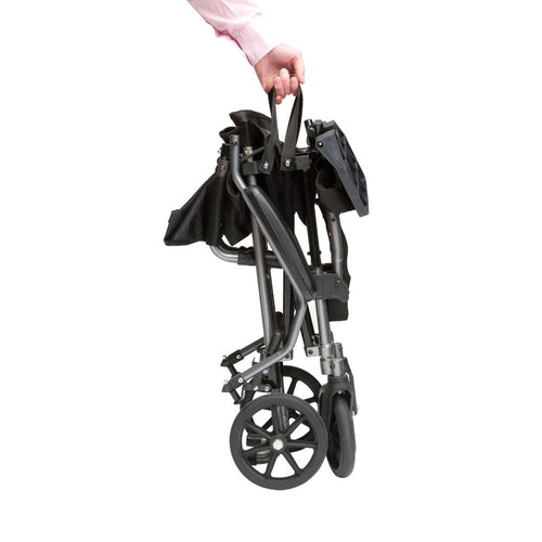 Lightweight Travelite Transport Wheelchair In A Bag