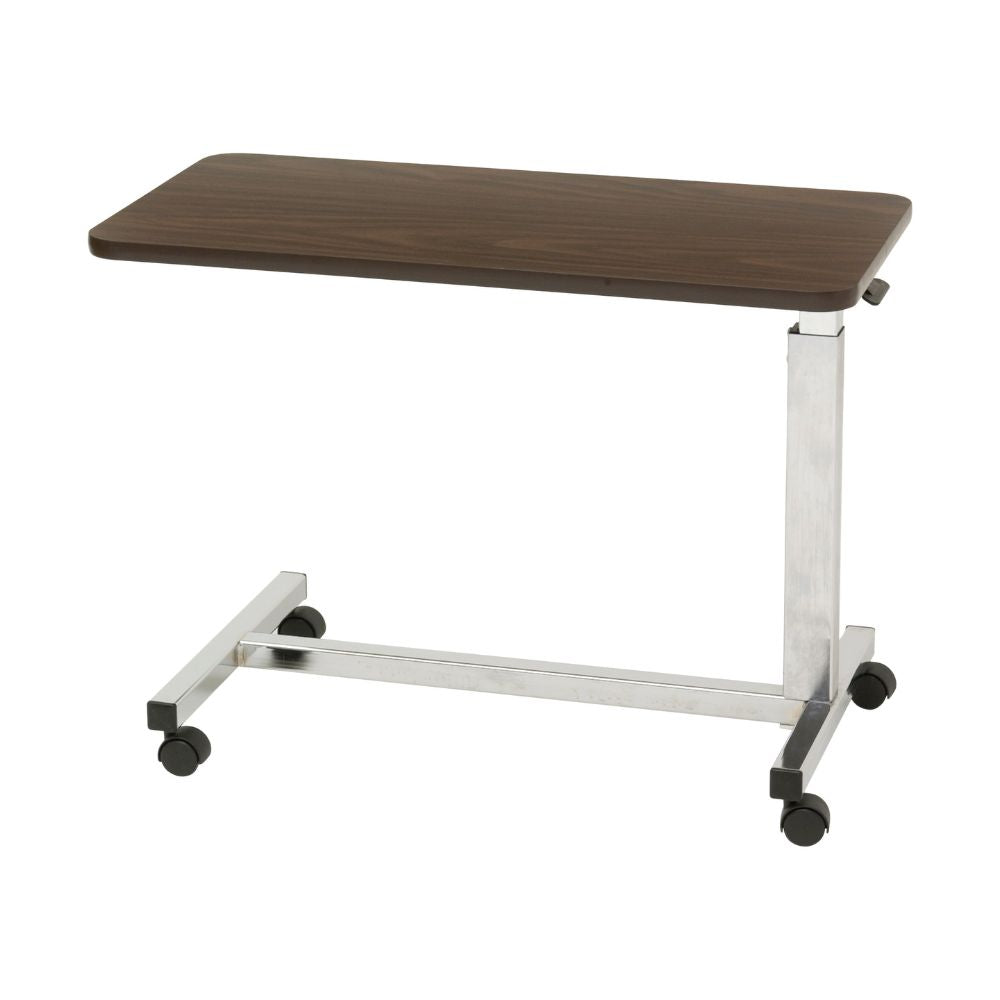 Low Height Overbed Table For Bedside