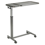 Multi Purpose Tilt Top Split Overbed Table For Patient Use