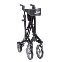 Nitro Carbon Fiber Rolling Walker Black Lightweight