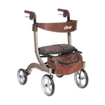 Nitro Dlx Euro Rollator Walker Champagne