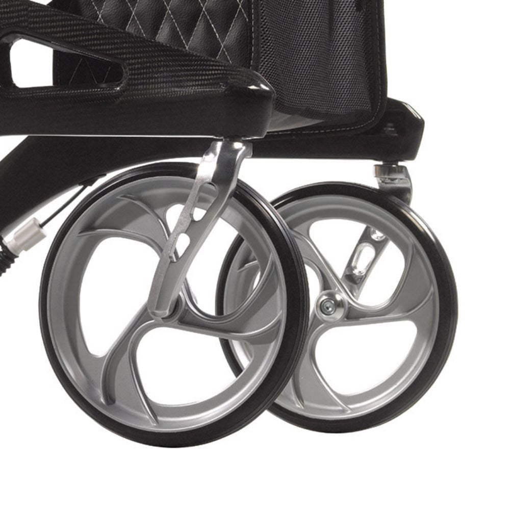 Nitro Elite Cf Carbon Fiber Rollator Black