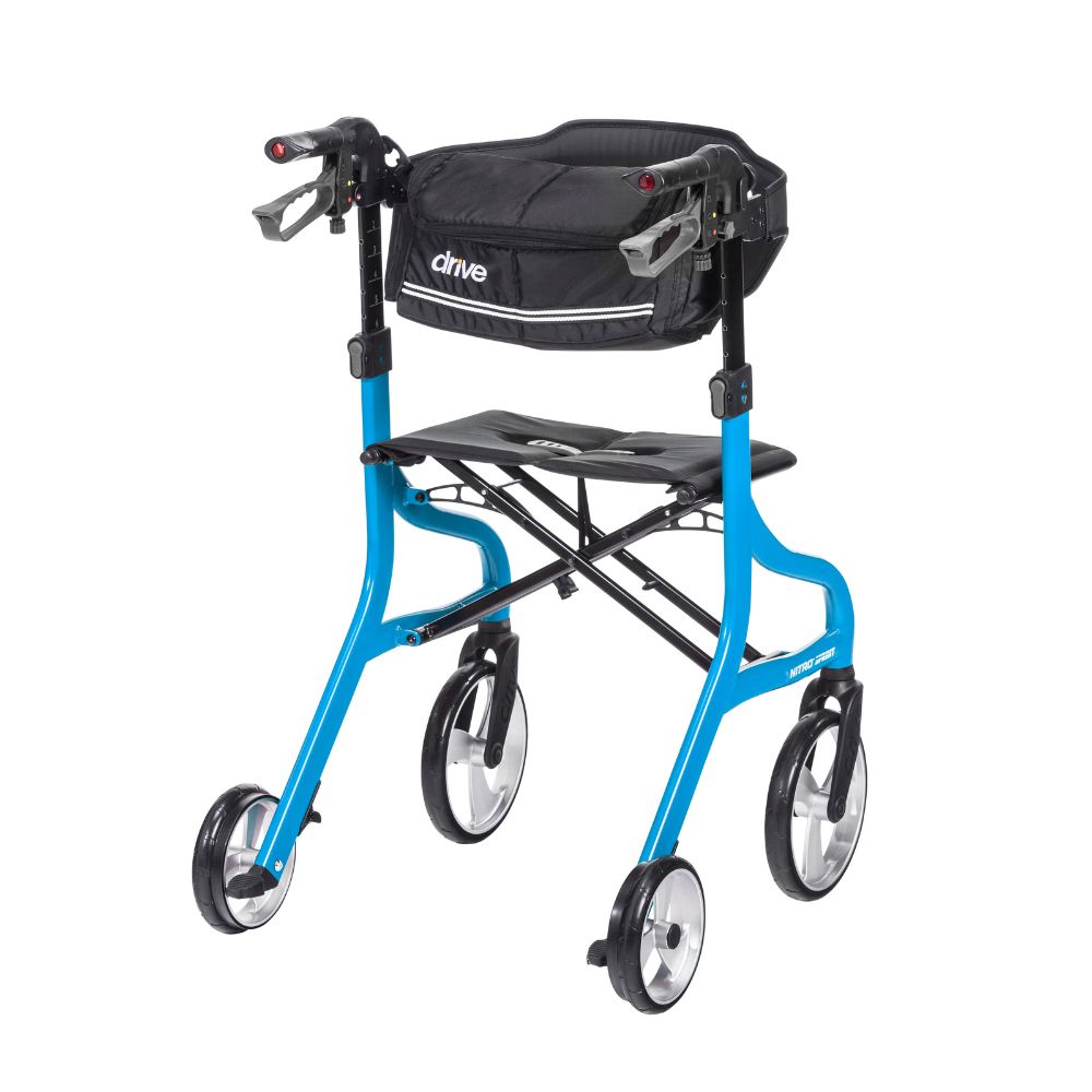 Nitro Sprint Tall Rolling Walker With Wheels