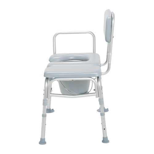 Non Slip Transfer Bench With Commode Opening