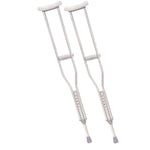 Padded Underarm And Handgrip Walking Crutches