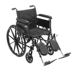 Cruiser X4 Lightweight Dual Axle Wheelchair with Adjustable Detatchable Arms