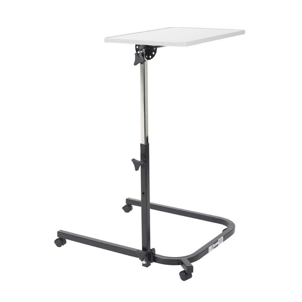 Pivot And Tilt Overbed Table Tray For Bedside Use