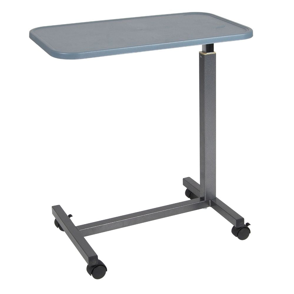 Plastic Top Overbed Table For Easy Access