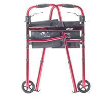 Portable Travel Walker With Fold Up Legs For Storage