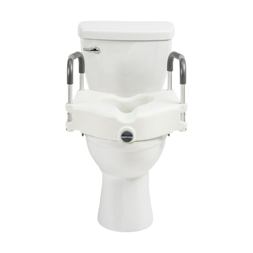 Preservetech Secure Lock Raised Toilet Seat 5 Inch