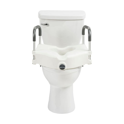 Preservetech Secure Lock Raised Toilet Seat 5 Inch