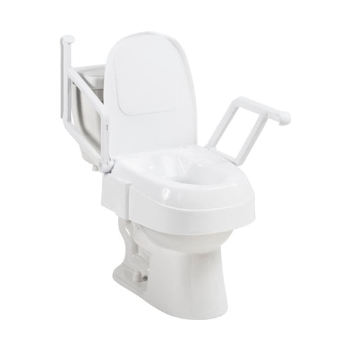 Preservetech Universal Raised Toilet Seat For Bathroom Safety