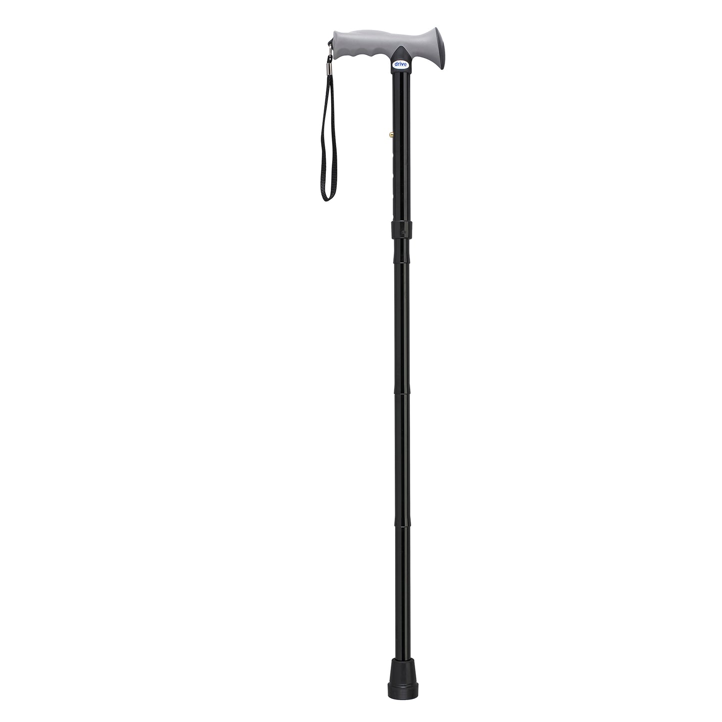 Adjustable Lightweight Folding Cane with Gel Hand Grip