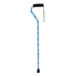 Foam Grip Offset Handle Walking Cane