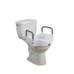 Raised Toilet Seat With Padded Arms Standard