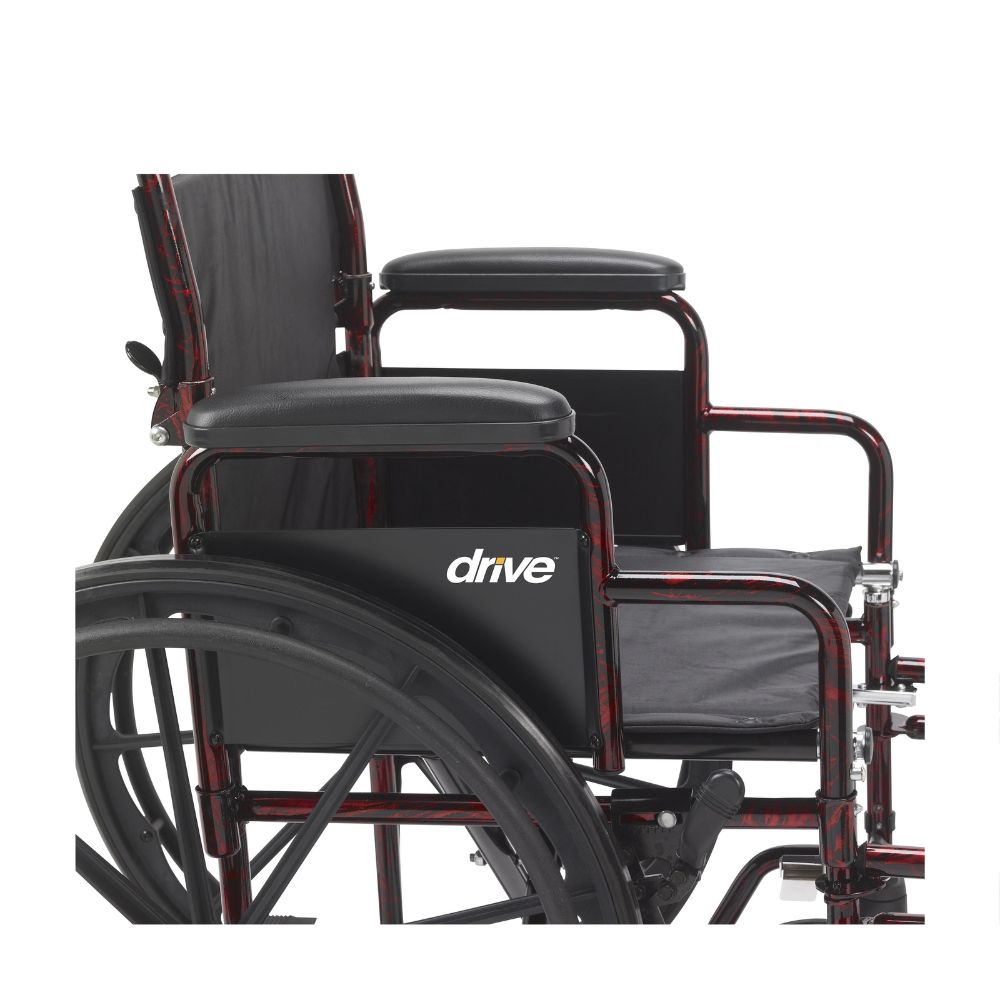 Rebel Lightweight Wheelchair Side View