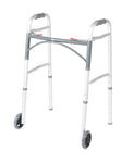 PreserveTech Deluxe Two Button Folding Walker with 5