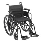 Cruiser X4 Lightweight Dual Axle Wheelchair with Adjustable Detatchable Arms