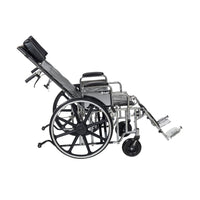 Sentra 22 Inch Reclining Wheelchair Detachable Desk Arms