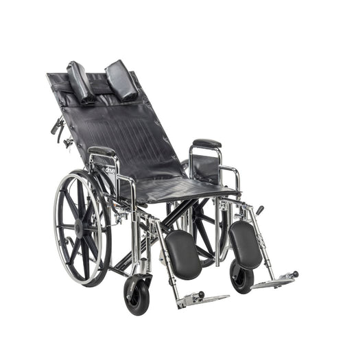 Sentra Reclining Mobility Wheelchair 22 Inch Seat