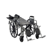 Sentra Wheelchair Detachable Desk Arms 22 Inch Seat