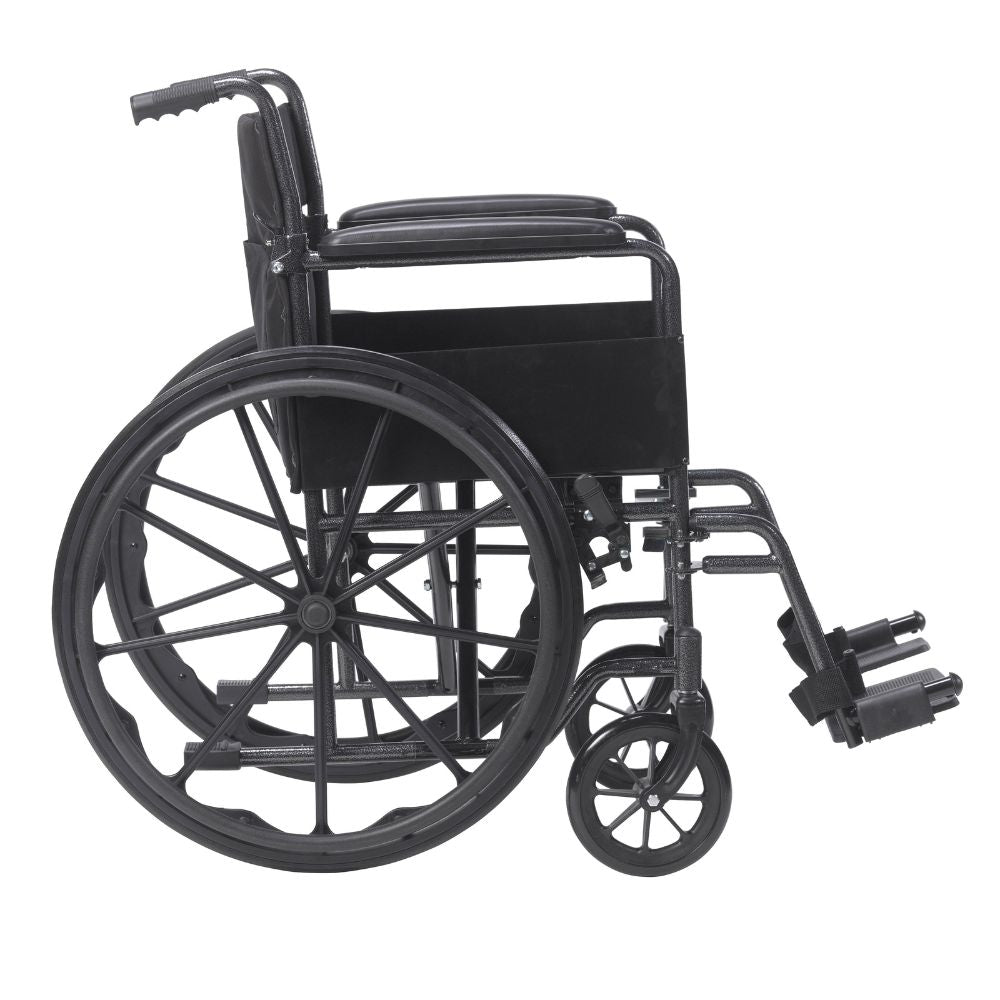 Silver Sport 1 Wheelchair Removable Footrest Full Arms