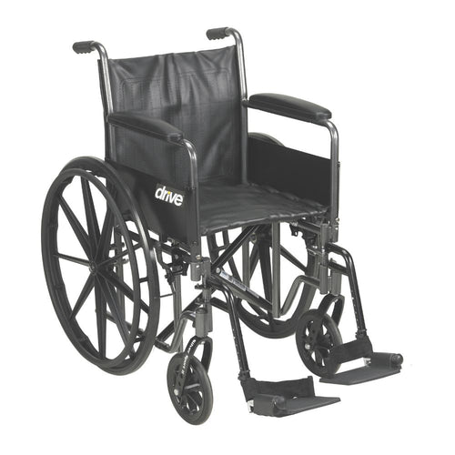 Silver Sport 2 Wheelchair Full Arms Swing Away Footrests