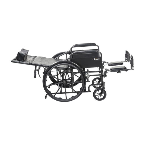 Silver Sport Wheelchair Full Reclining Design Full Arms