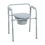 Steel Folding Frame Commode