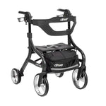 Nitro Sprint Rollator Rolling Walker, Hemi Height