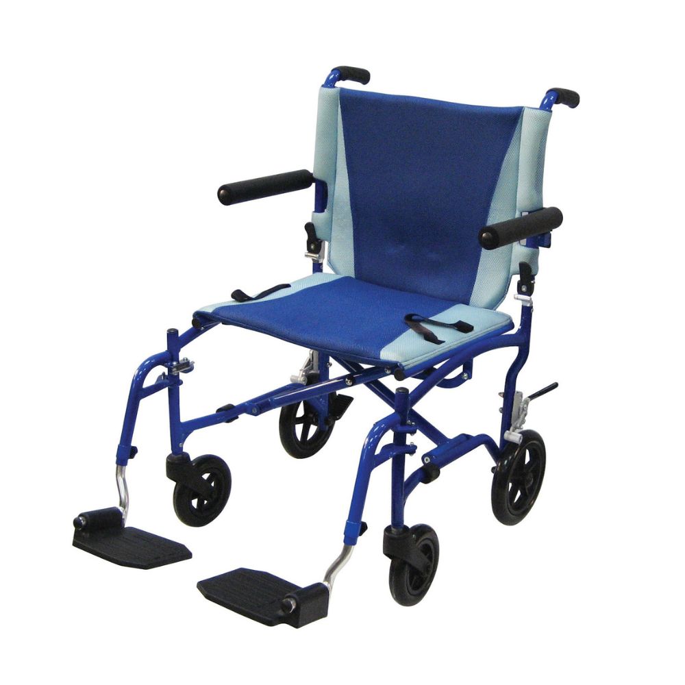 Transport Aluminum Transport Wheelchair Lightweight