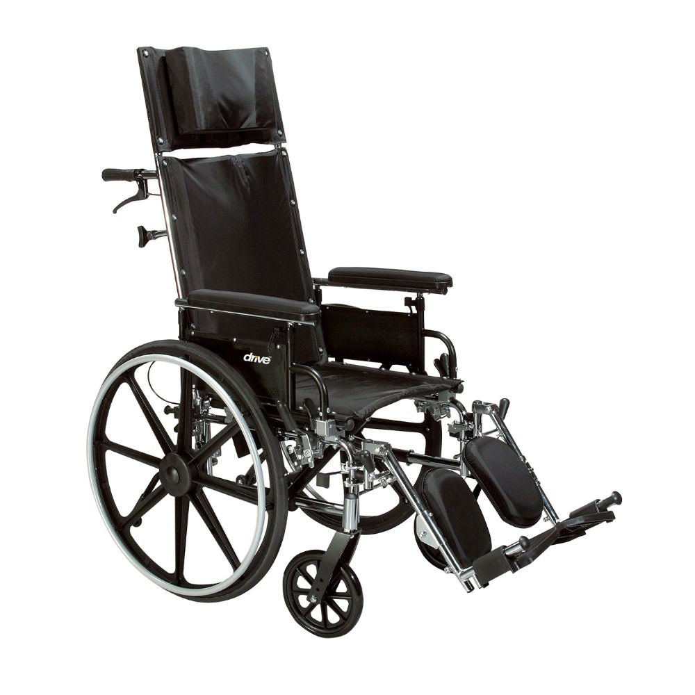 Viper Plus Gt Wheelchair 18 Inch Reclining Detachable Full Arms