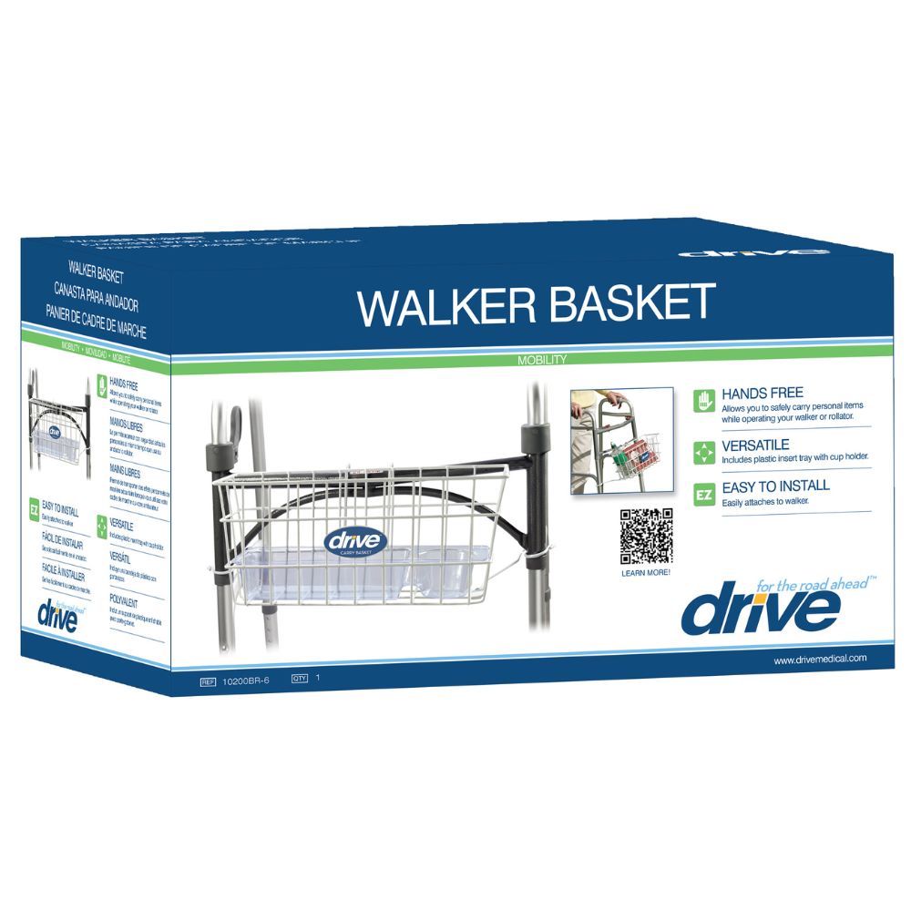 Walker Basket Front View