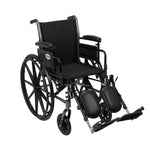 Cruiser III Light Weight Wheelchair with Flip Back Removable Arms