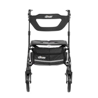 Drive Medical 102662BK-T Nitro Sprint Rollator Rolling Walker, Tall, Black