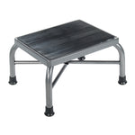 Drive Medical 13037-1SV Heavy Duty Bariatric Footstool with Non Skid Rubber Platform
