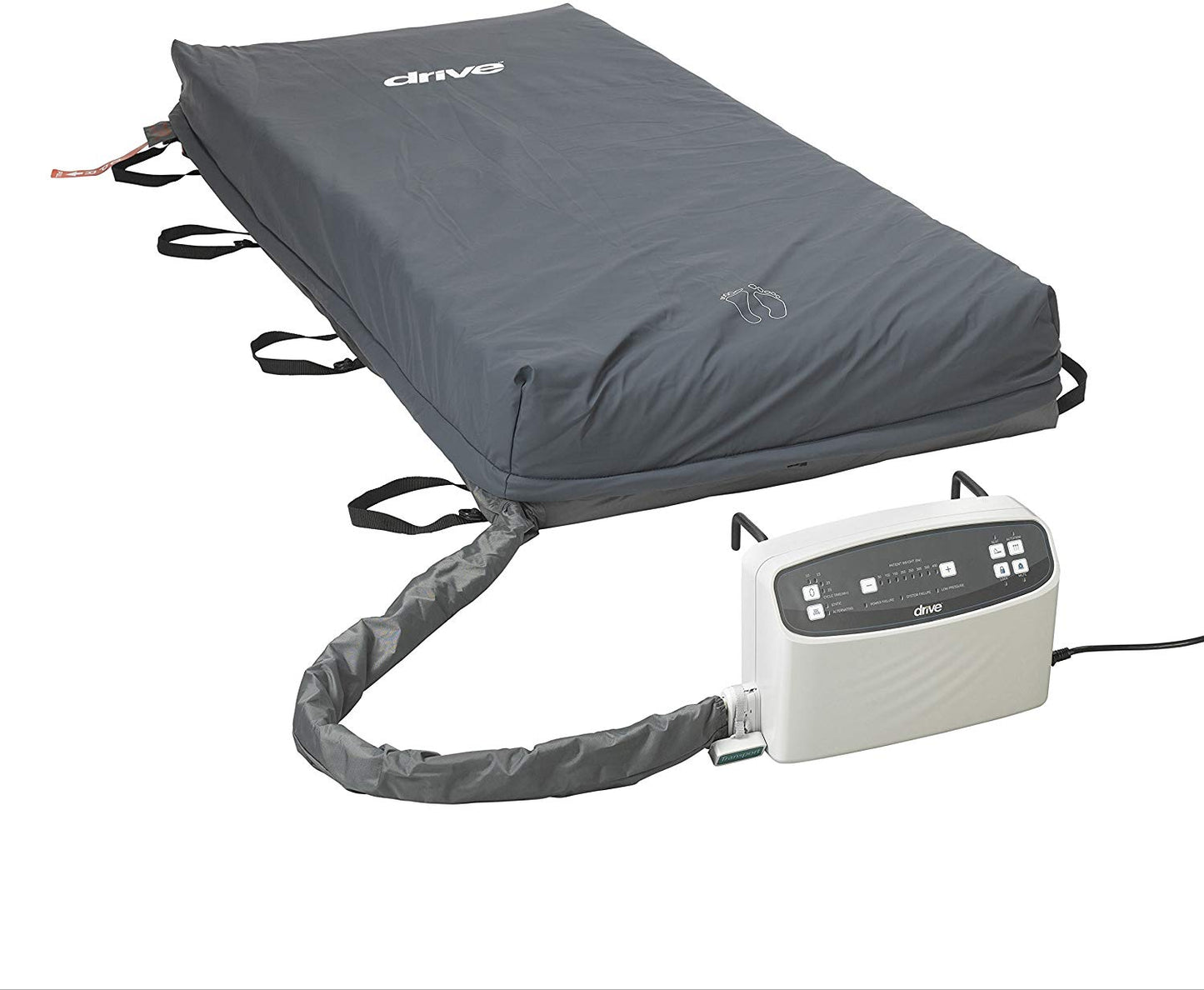 Drive Medical 14029-84 Med Aire Plus Low Air Loss Mattress Replacement System, 84" x 36"