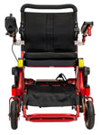 Geo Cruiser Elite LX Compact Lightweight Folding Power Wheelchair Red