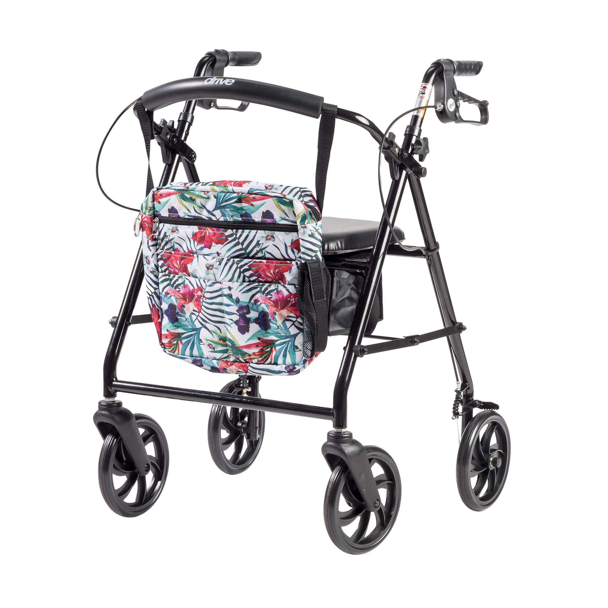 Drive Medical RTL10254TFL Universal Mobility Tote, Tropical Floral