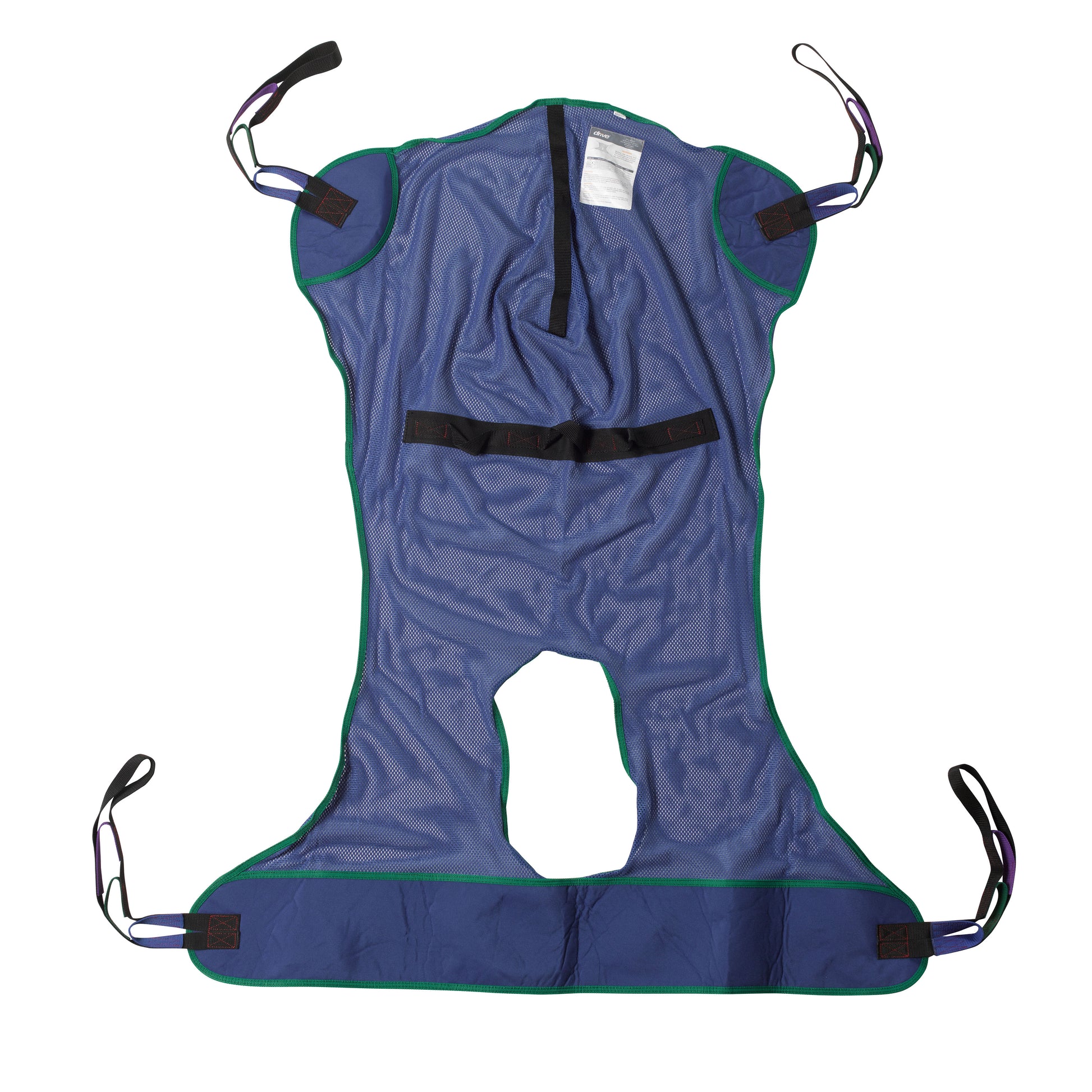 Drive Medical 13221M Full Body Patient Lift Sling, Mesh with Commode Cutout, Medium