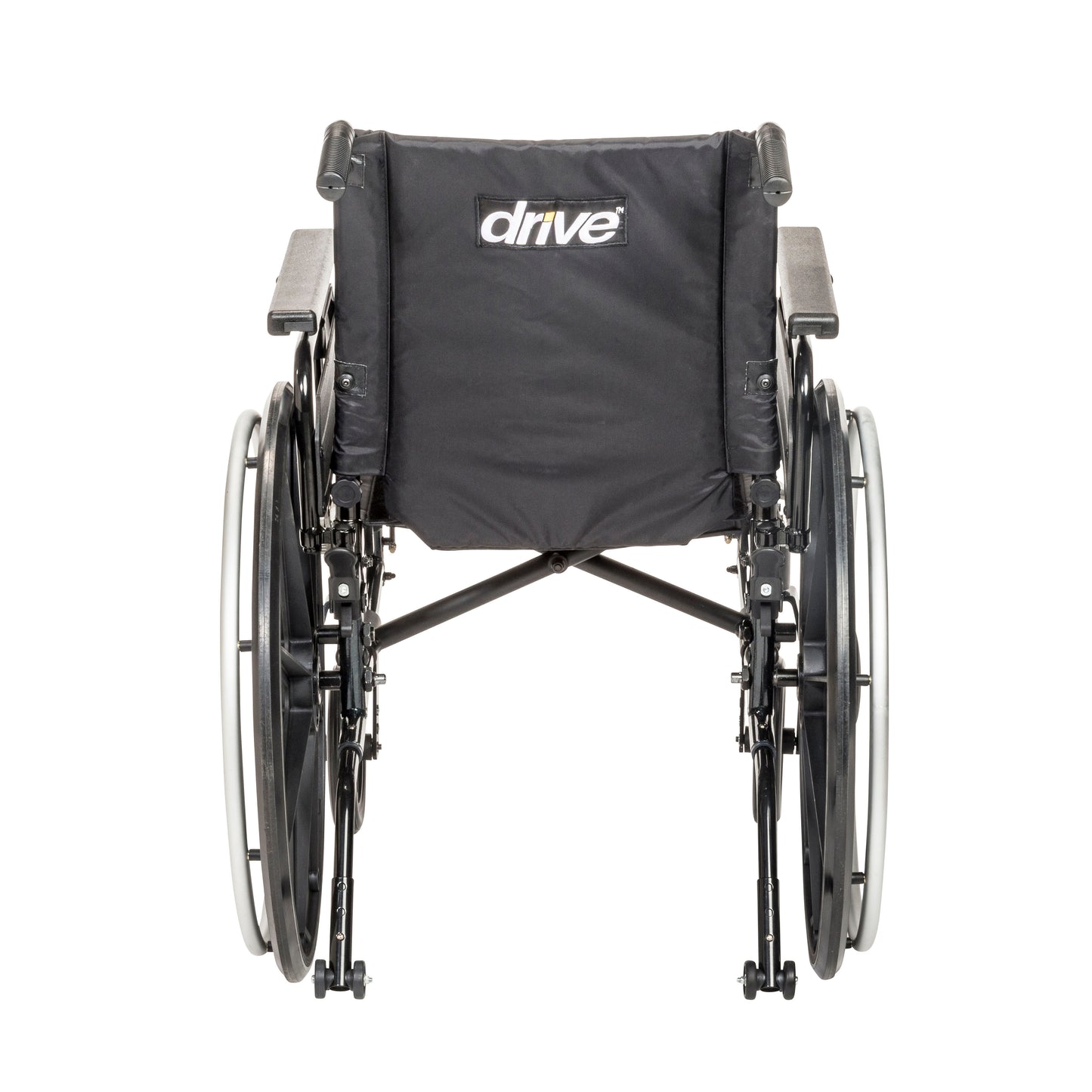 Drive Medical PLA422FBUARAD-ELR Viper Plus GT Wheelchair with Universal Armrests, Elevating Legrests, 22" Seat