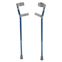 Inspired by Drive FC100-2GB Pediatric Forearm Crutches, Small, Knight Blue, Pair