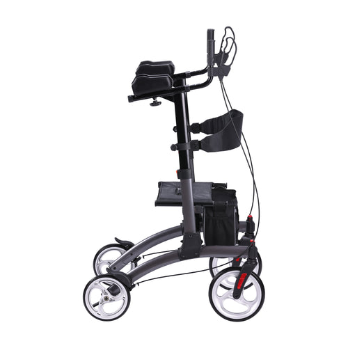 Drive Medical UPWKRGY10 Elevate Upright Walker, Grey