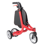 Drive Medical RTL10266TWHL Nitro Euro Style 3-Wheel Rollator Rolling Walker