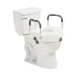 Drive Medical RTL12C003-WH PreserveTech Secure Lock Raised Toilet Seat, 5