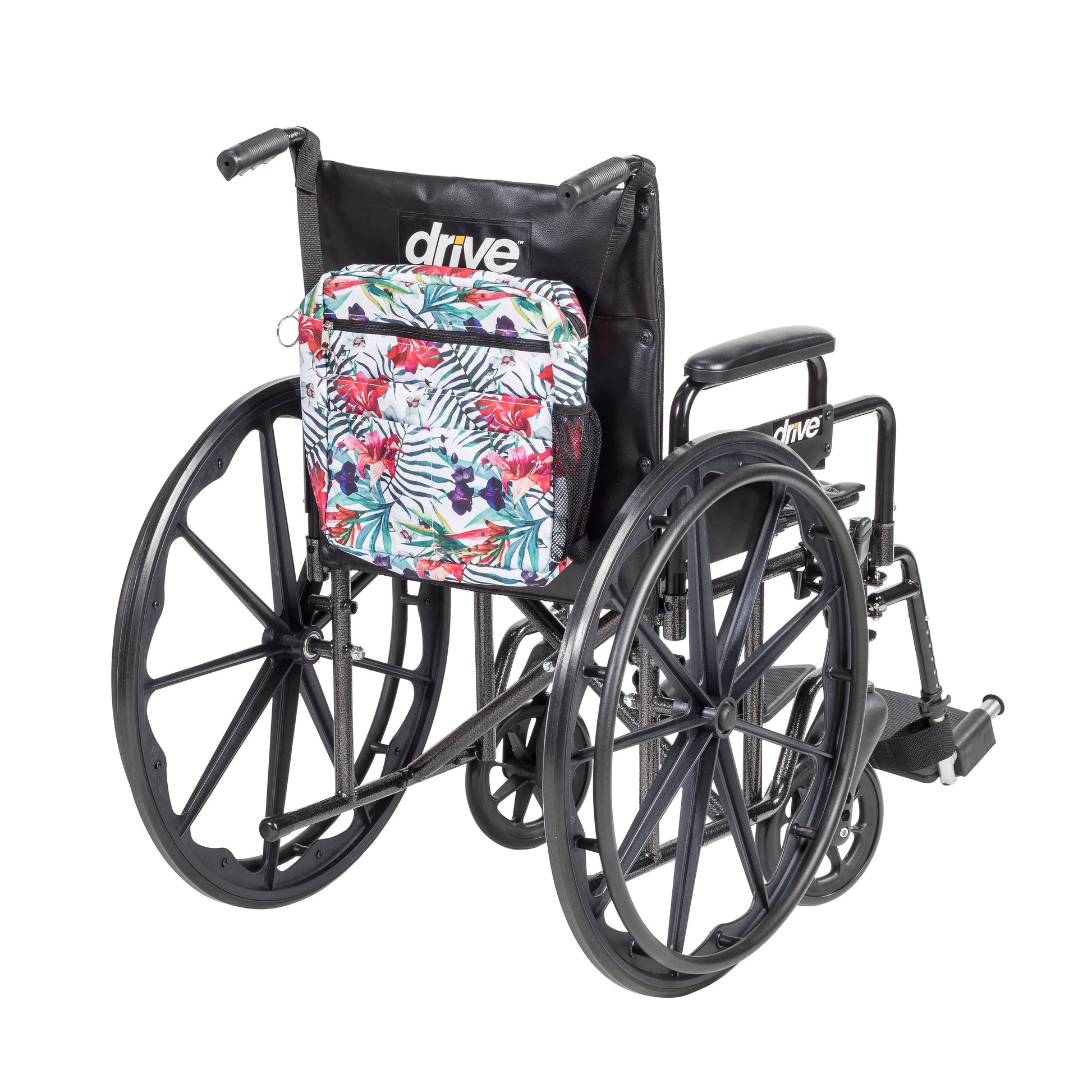 Drive Medical RTL10254TFL Universal Mobility Tote, Tropical Floral