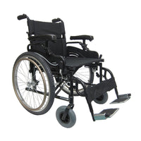Karman KM-8520 Lightweight Heavy Duty Wheelchair, 35 lbs