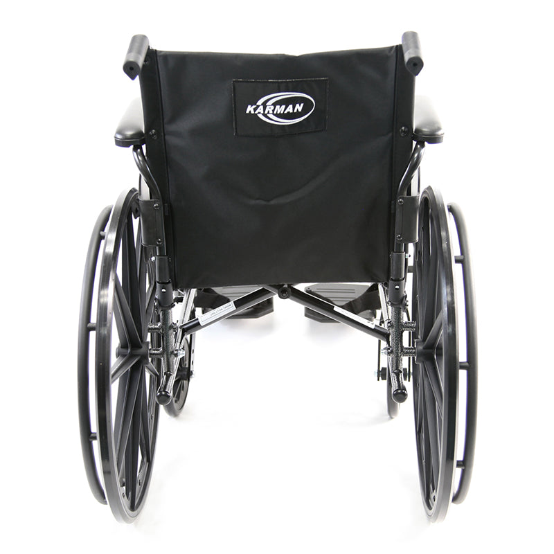 Karman LT-700T Lightweight Steel Wheelchair 20 inch Seat